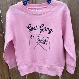 Girl Gang Sweatshirt Size  4